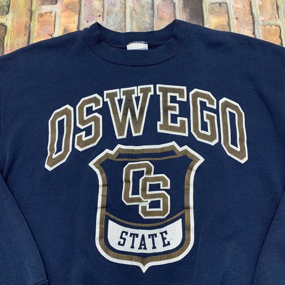 Collegiate × Tultex × Vintage Vintage Oswego Stat… - image 3