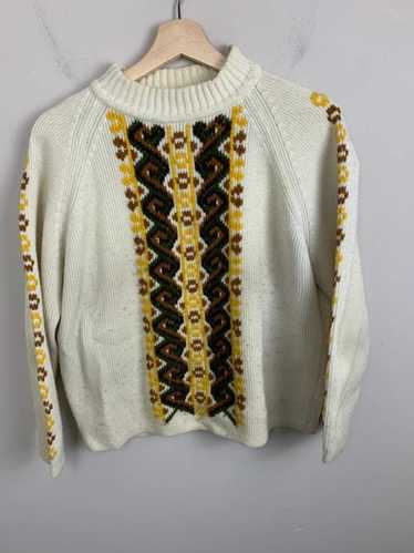Coloured Cable Knit Sweater × Vintage Vintage Dai… - image 1