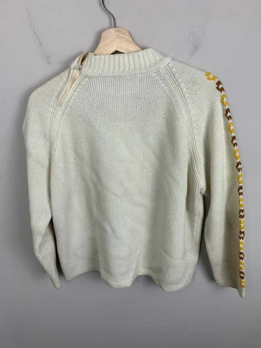 Coloured Cable Knit Sweater × Vintage Vintage Dai… - image 5