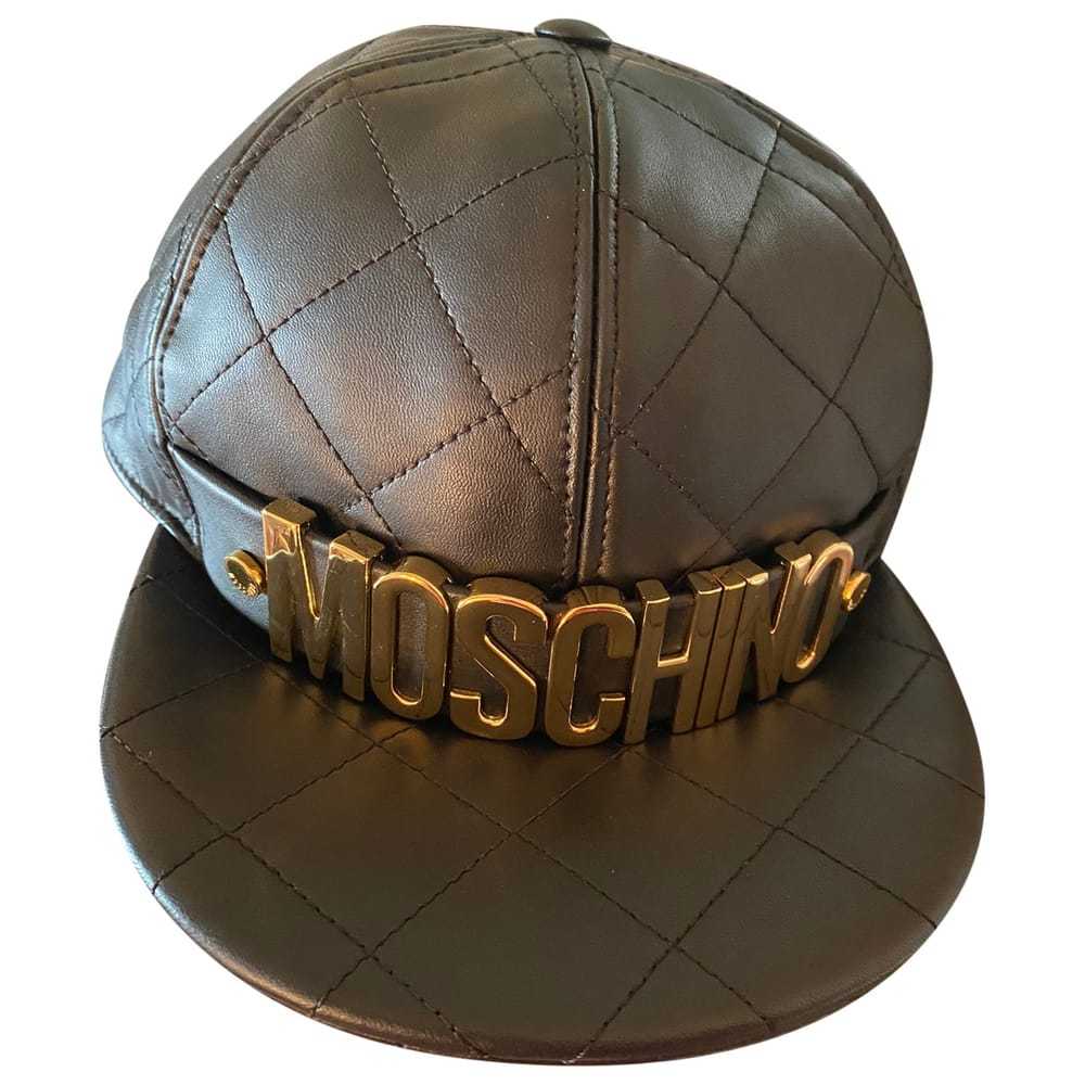 Moschino Leather hat - image 1
