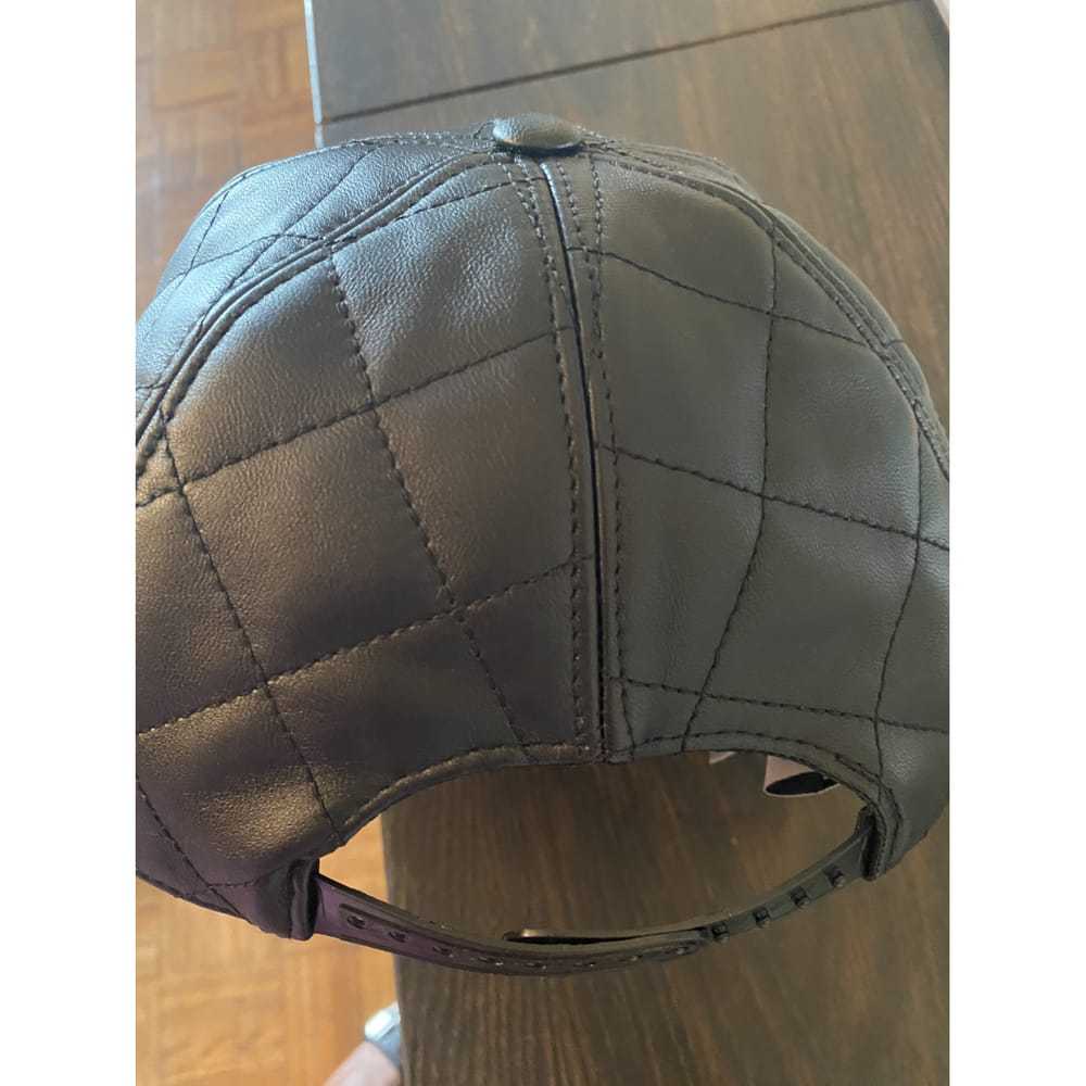 Moschino Leather hat - image 3