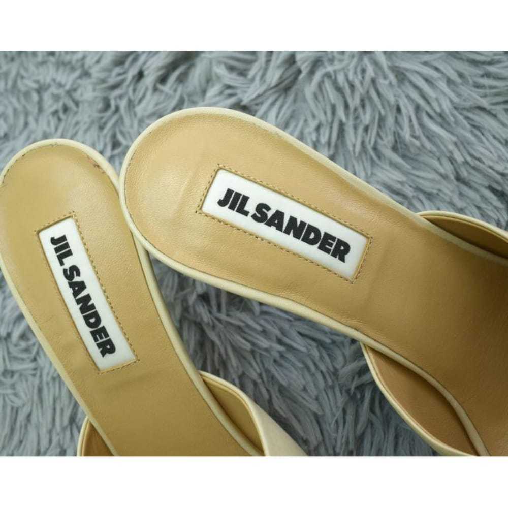 Jil Sander Leather mules - image 3