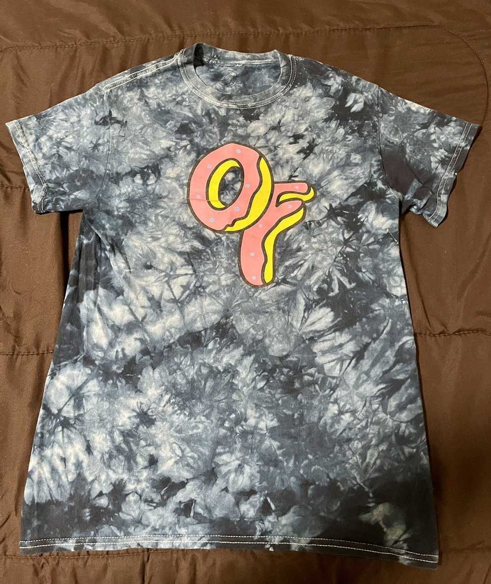 Odd Future Odd Future OF Blue Tie Dye T Shirt Sma… - image 1