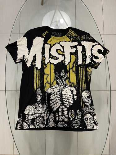 Band Tees × Misfits × Vintage Rare Misfits Big Pr… - image 1