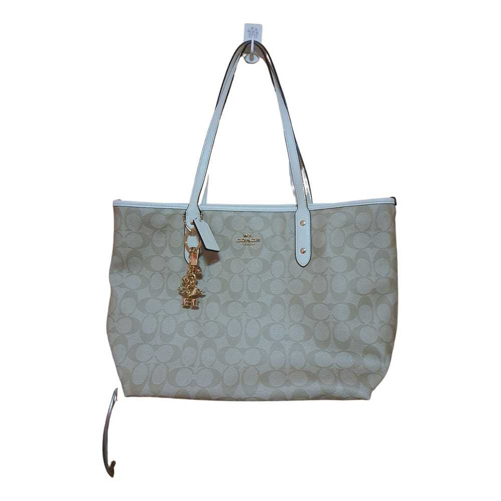 Coach Crossgrain Taxi Tote patent leather handbag - image 1