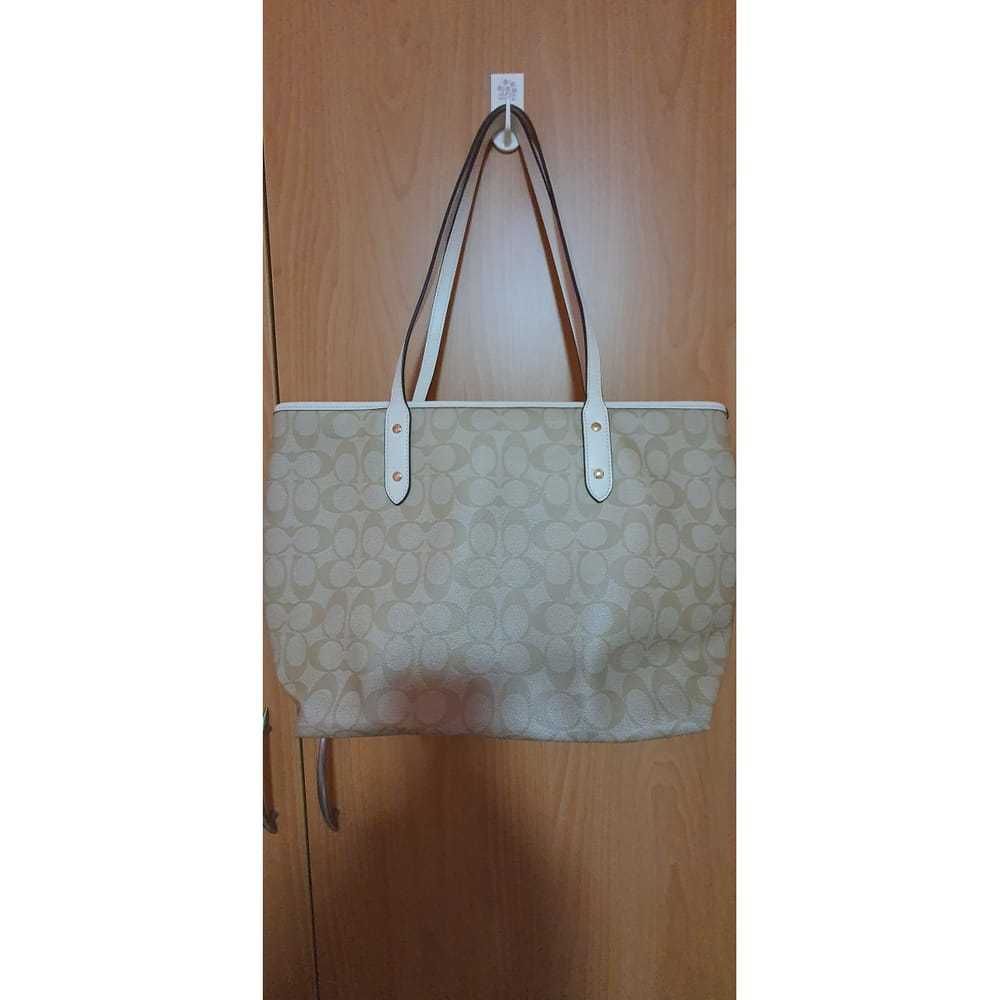 Coach Crossgrain Taxi Tote patent leather handbag - image 2