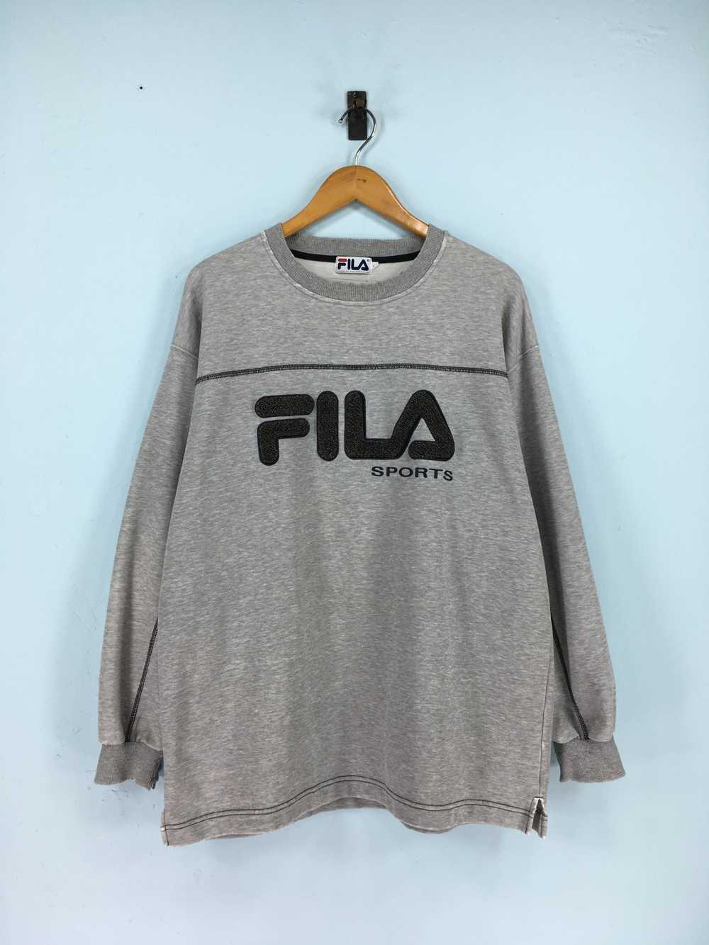 Fila × Sportswear Vintage FILA Jumper Sweatshirt … - image 1