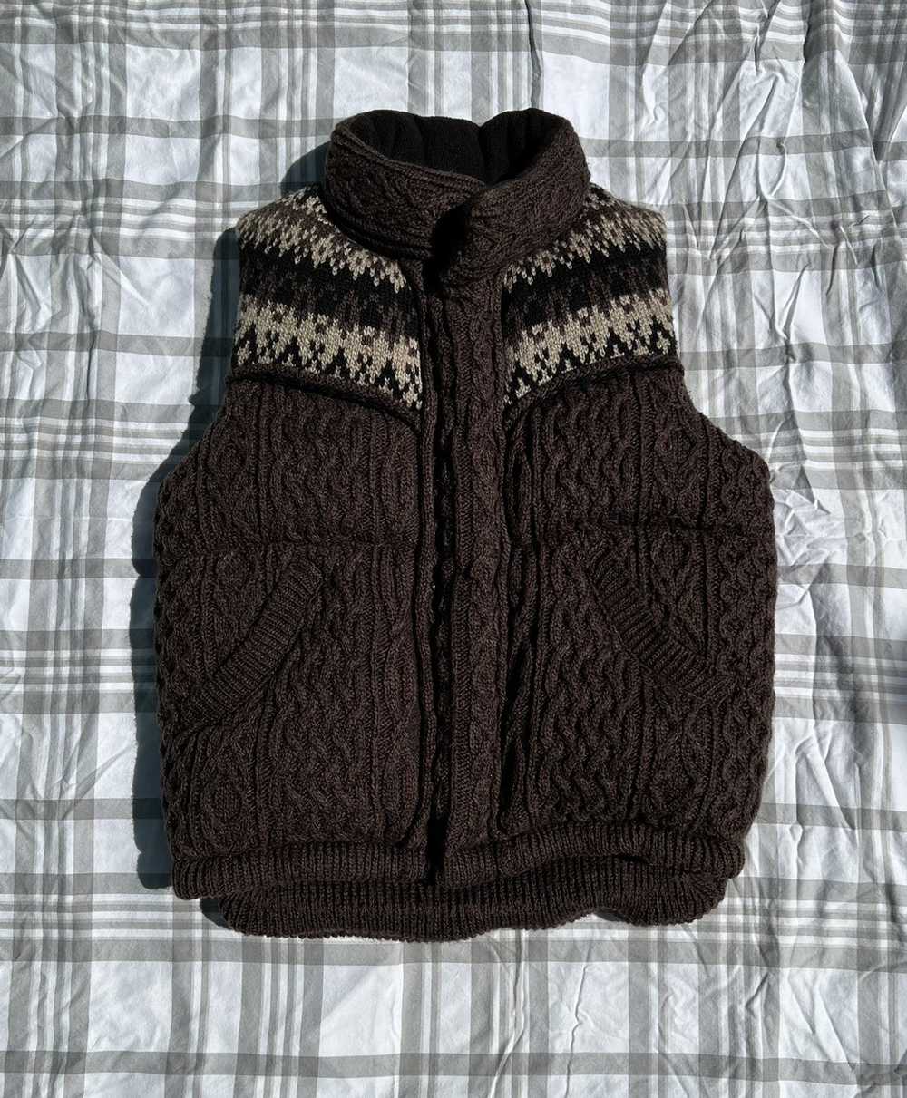 Miharayasuhiro Wool down vest - image 1