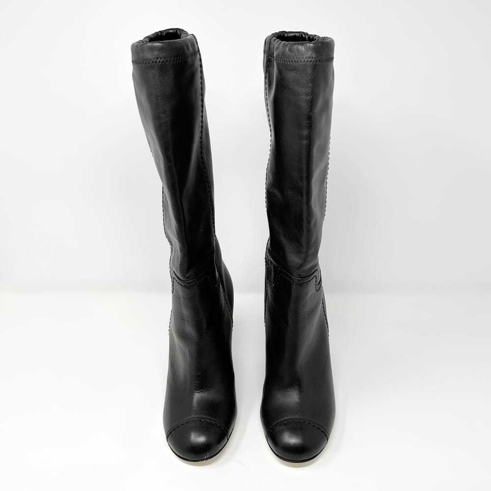 Chanel Leather boots - image 2