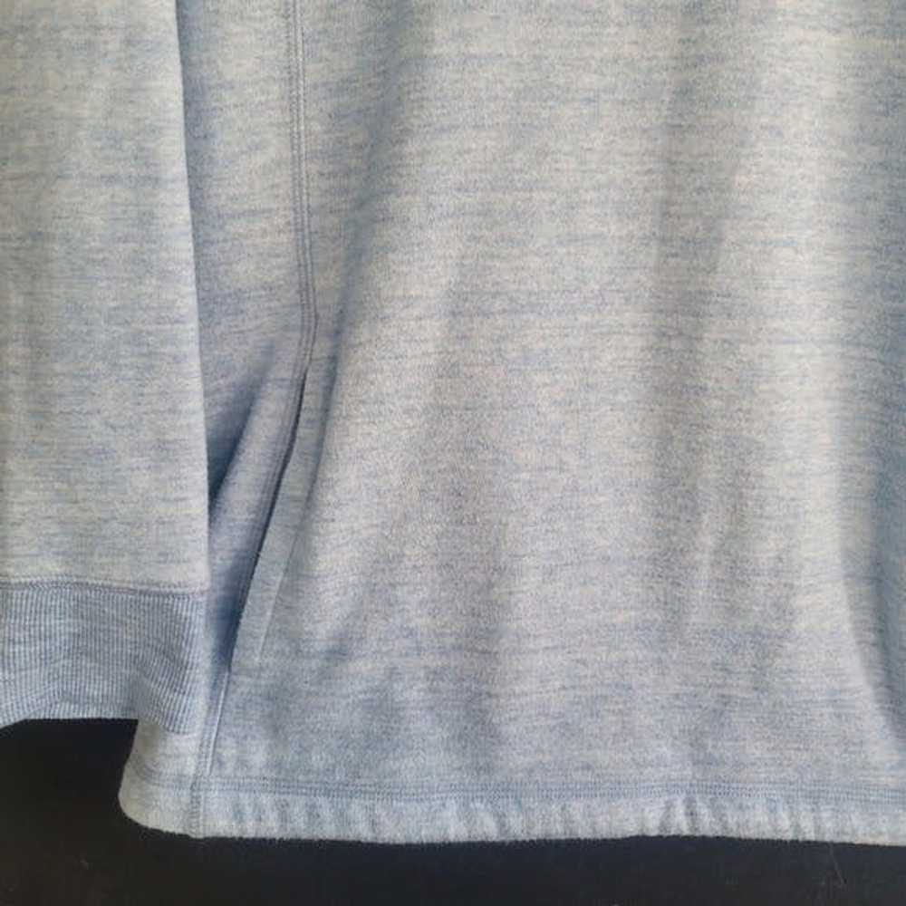 Other T by Talbots Heathered Blue Athletic Fleece… - image 5