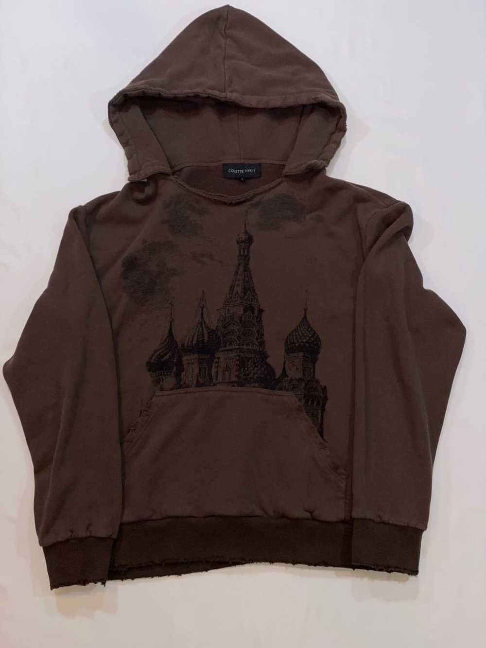 Colette Hyatt Colette Hyatt brown cathedral hoodie - image 1