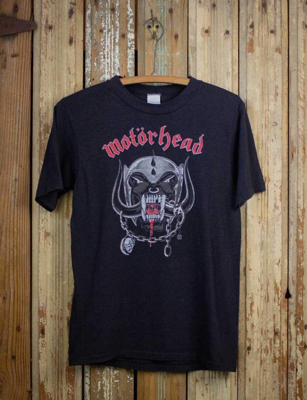 Band Tees × Vintage Vintage Motörhead War Pig Con… - image 1