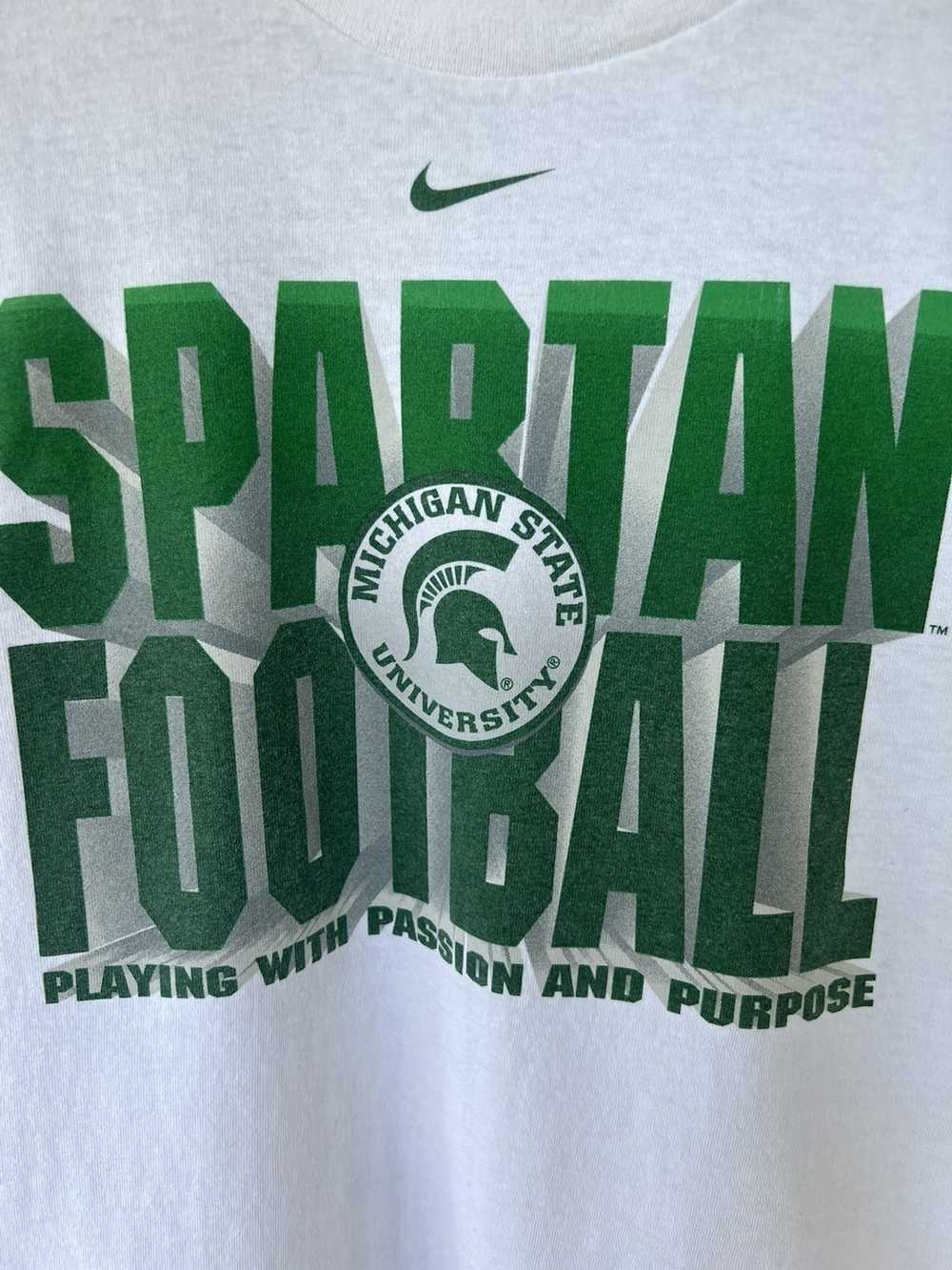 Nike × Vintage Nike Michigan State Football cente… - image 2