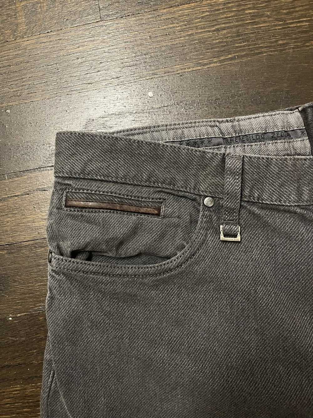 Z Zegna Grey Zegna Denim pants - image 3