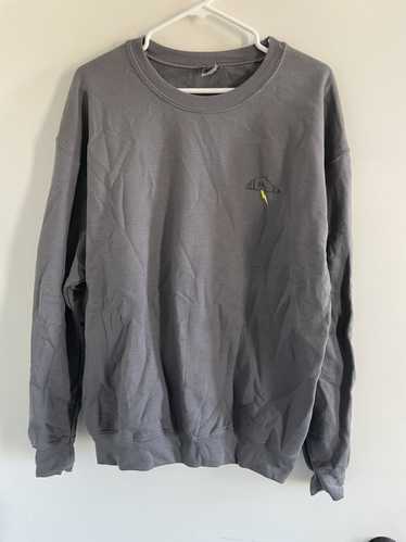 Gildan Grey Sweatshirt w/ Thunder Design