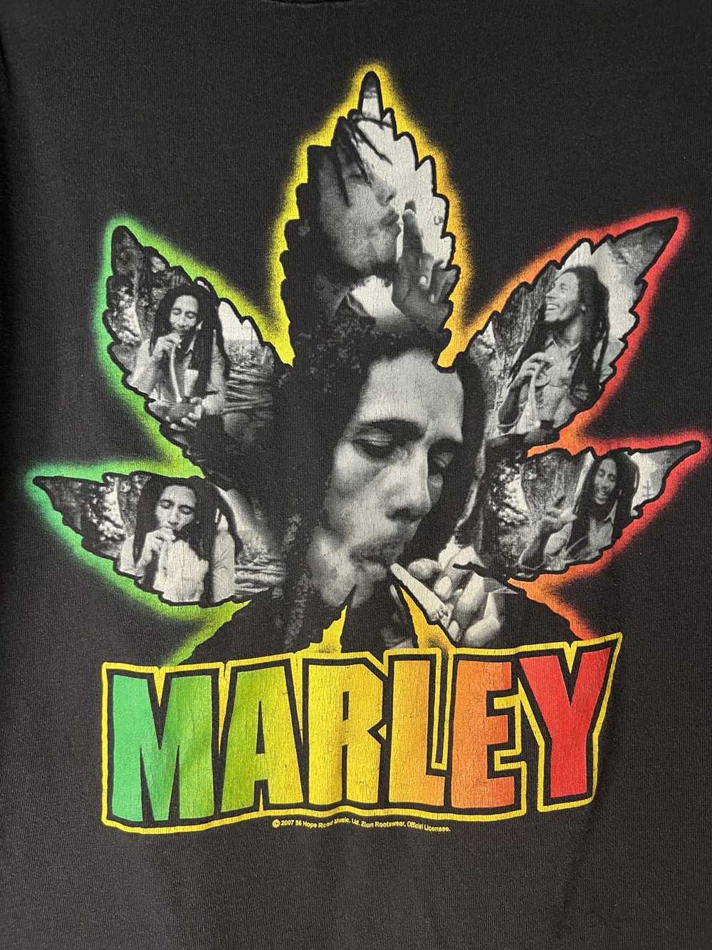 Band Tees × Bob Marley × Vintage Vintage Y2K Bob … - image 2