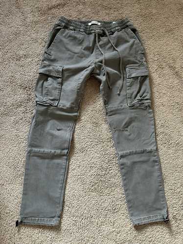PacSun Utility Gray Front Pocket Slim Cargo Pants