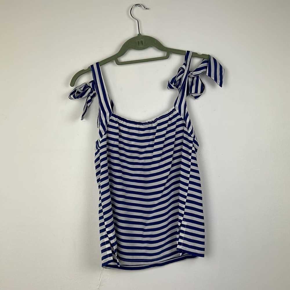 Raquel Allegra Raquel Allegra Striped Silk Tank B… - image 2