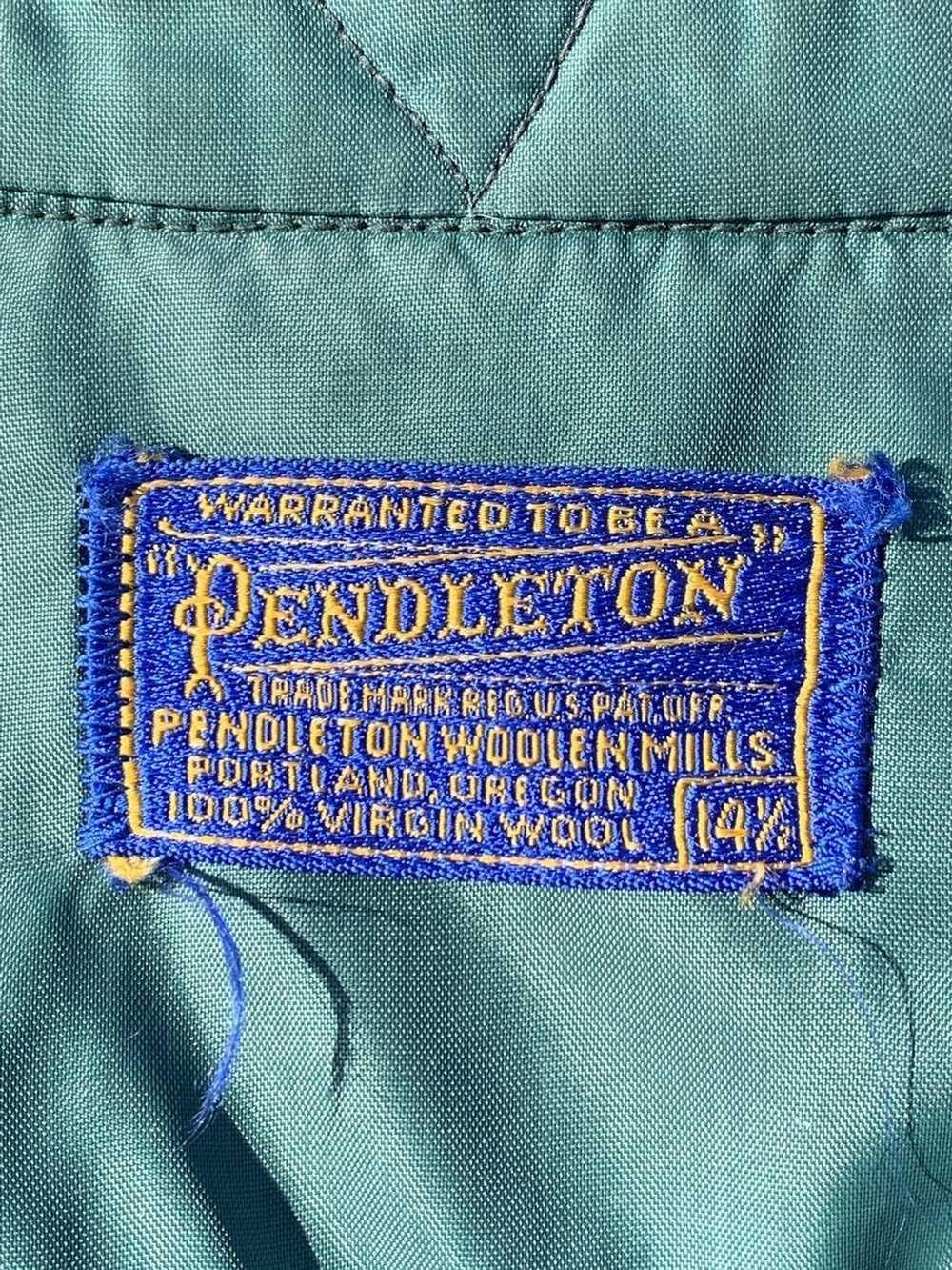 Made In Usa × Pendleton × Vintage 1960s pendelton… - image 3