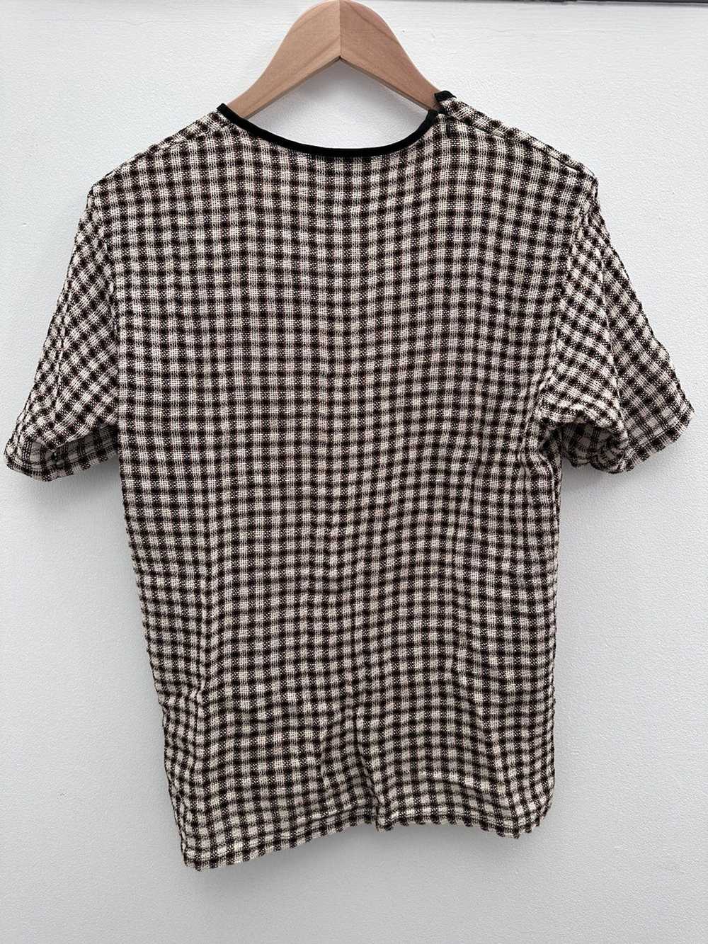 Acne Studios SS17 Redwood Check Mesh T-Shirt - image 3