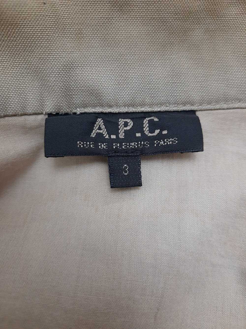 A.P.C. A P C cotton jacket - image 4