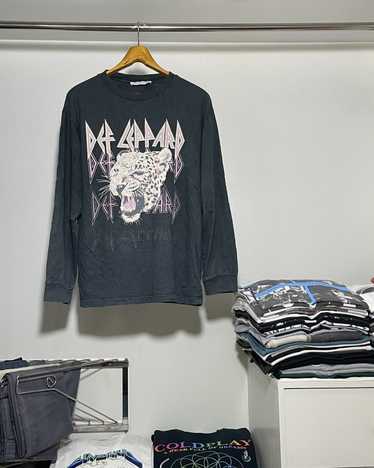 Band Tees × Def Leppard × Streetwear DEF LEPPARD X