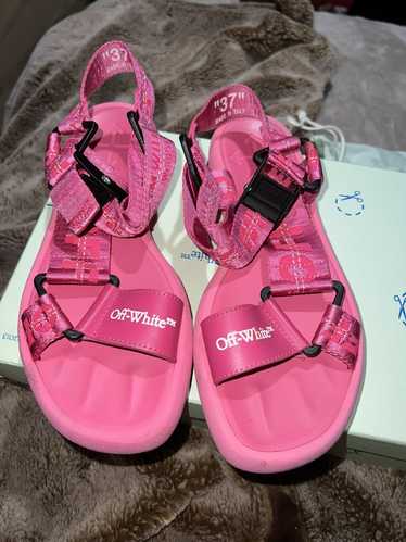 Off-White Off-White Chunky Logo-Print Trek Sandals