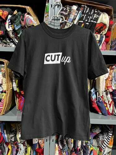 Sacai Sacai Cut Up T Shirt Size 3 L - image 1