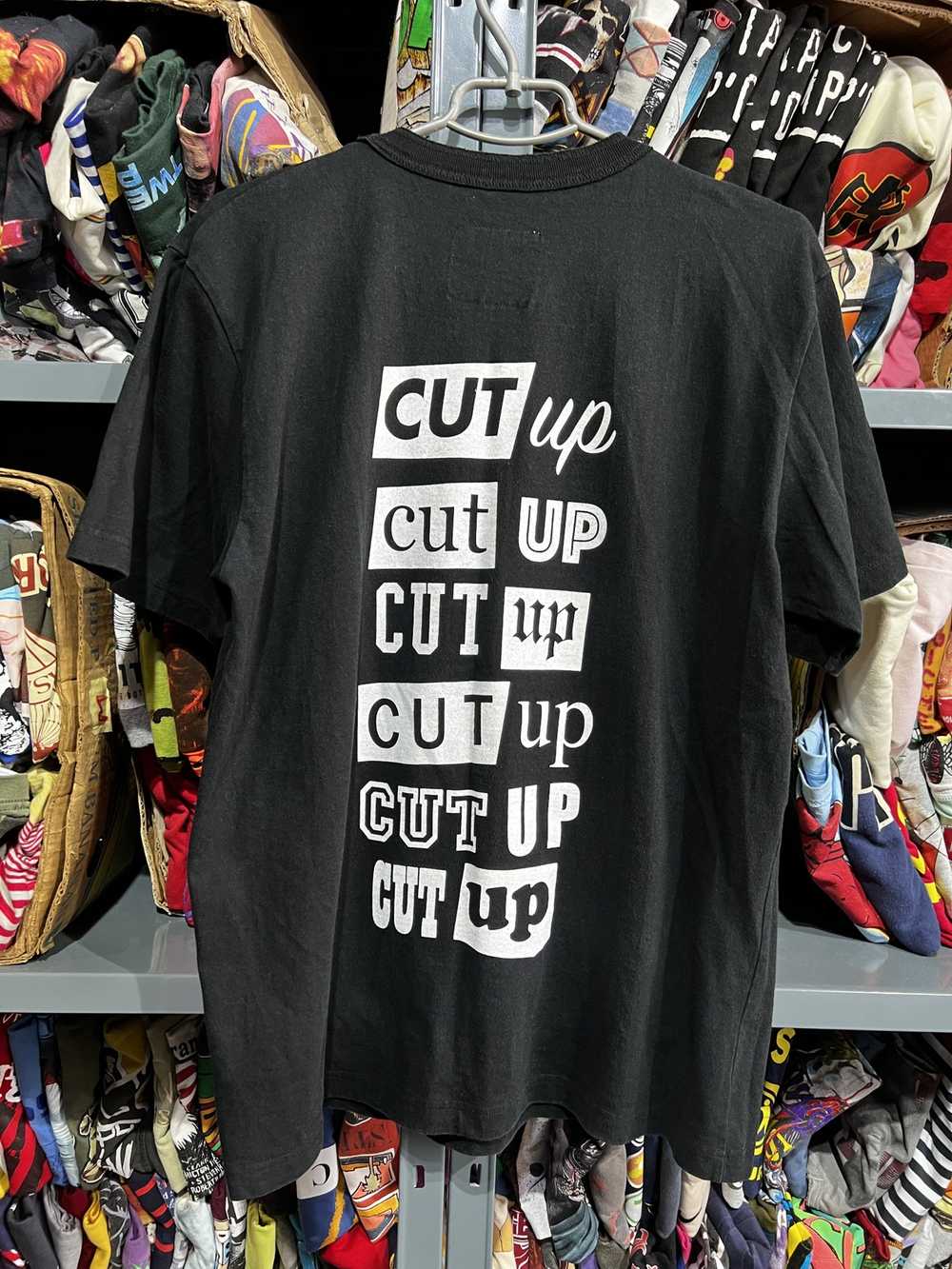 Sacai Sacai Cut Up T Shirt Size 3 L - image 4