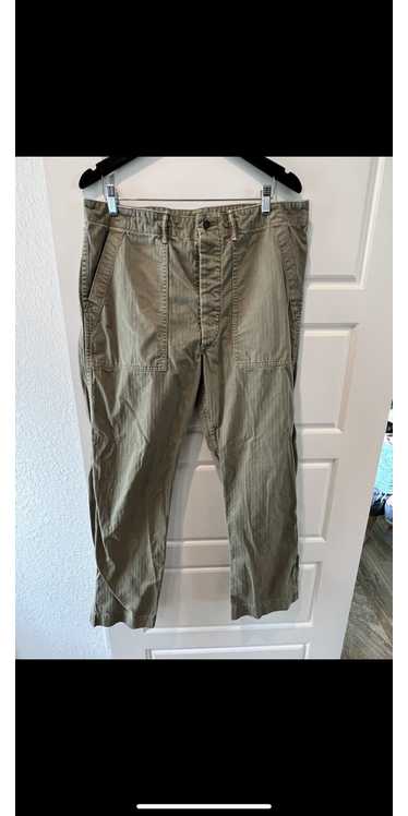RRL Ralph Lauren herringbone military pants 36x34