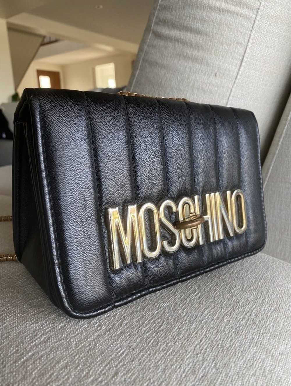 Moschino × Vintage Vintage moschino leather bag - image 2