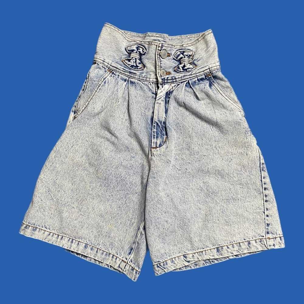 Jordache × Vintage vintage jordache denim shorts - image 1