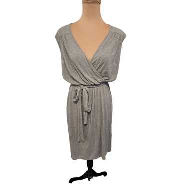 Other Women's Large Grey Knit Philosophy Faux Wra… - image 1