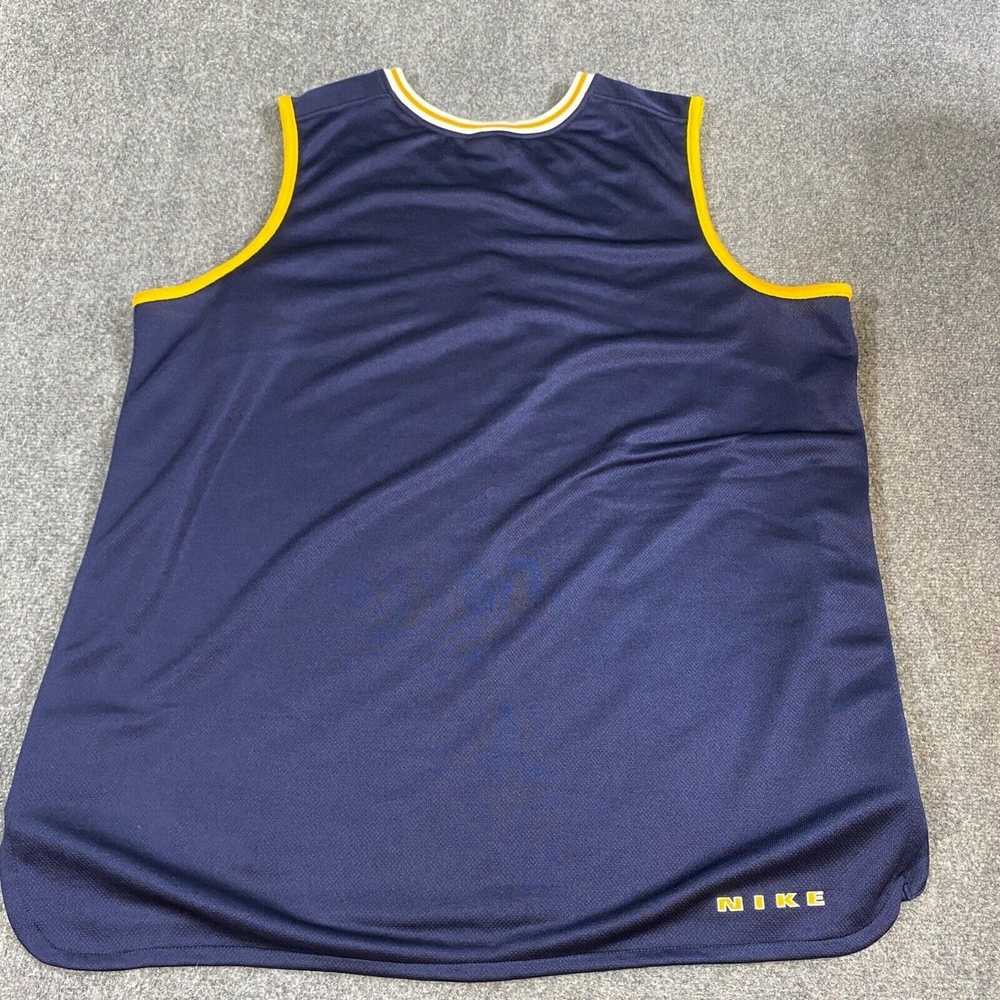 Nike Nike Jersey Shirt 2XL Blue Tear Away Embroid… - image 7