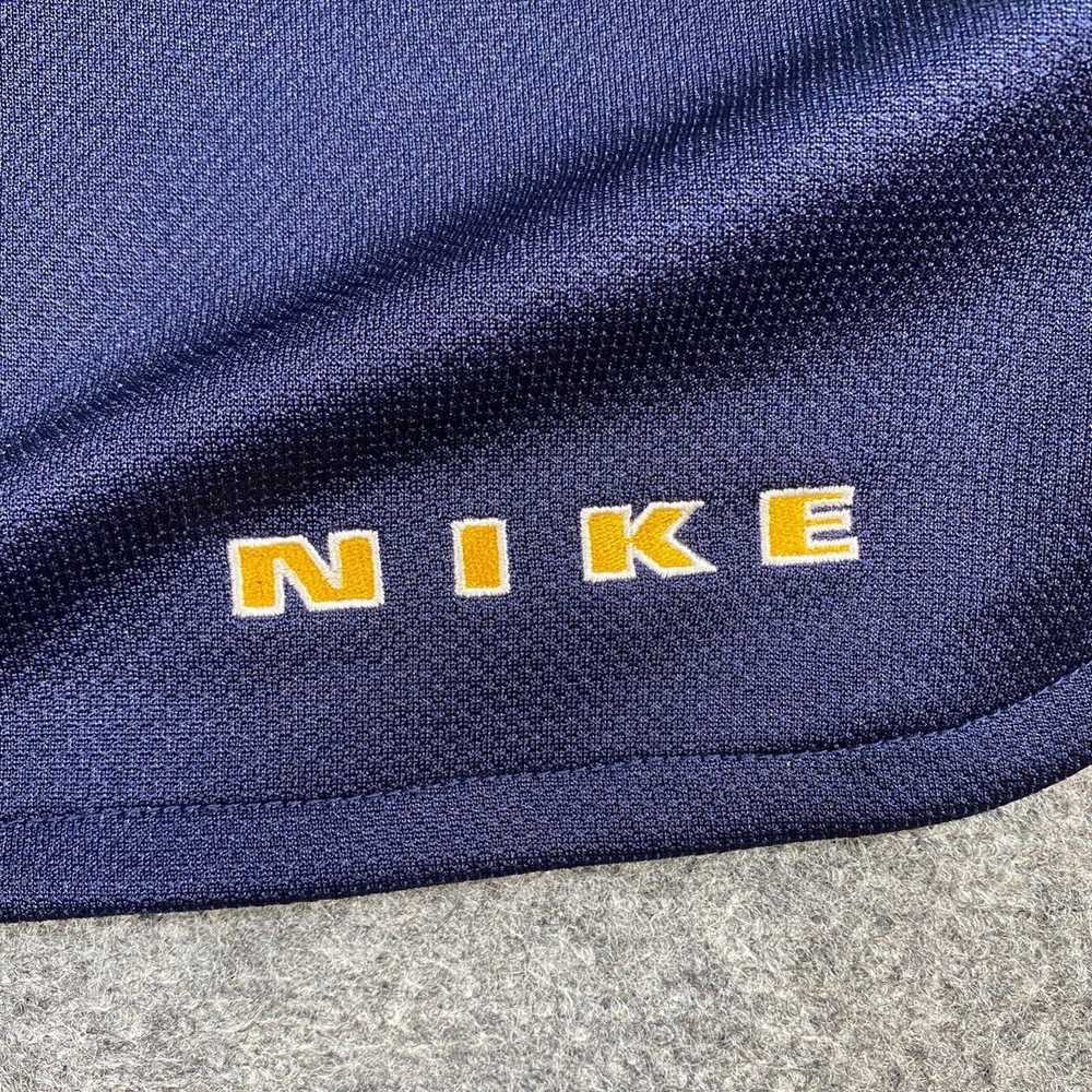 Nike Nike Jersey Shirt 2XL Blue Tear Away Embroid… - image 8