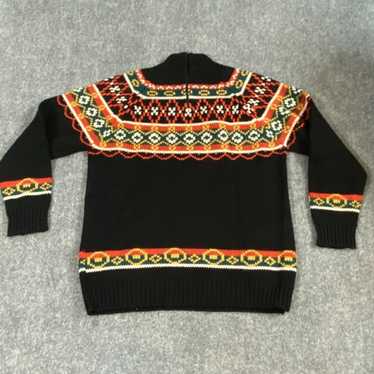 Vintage Hochschild Kohn Womens Fair Isle Sweater L