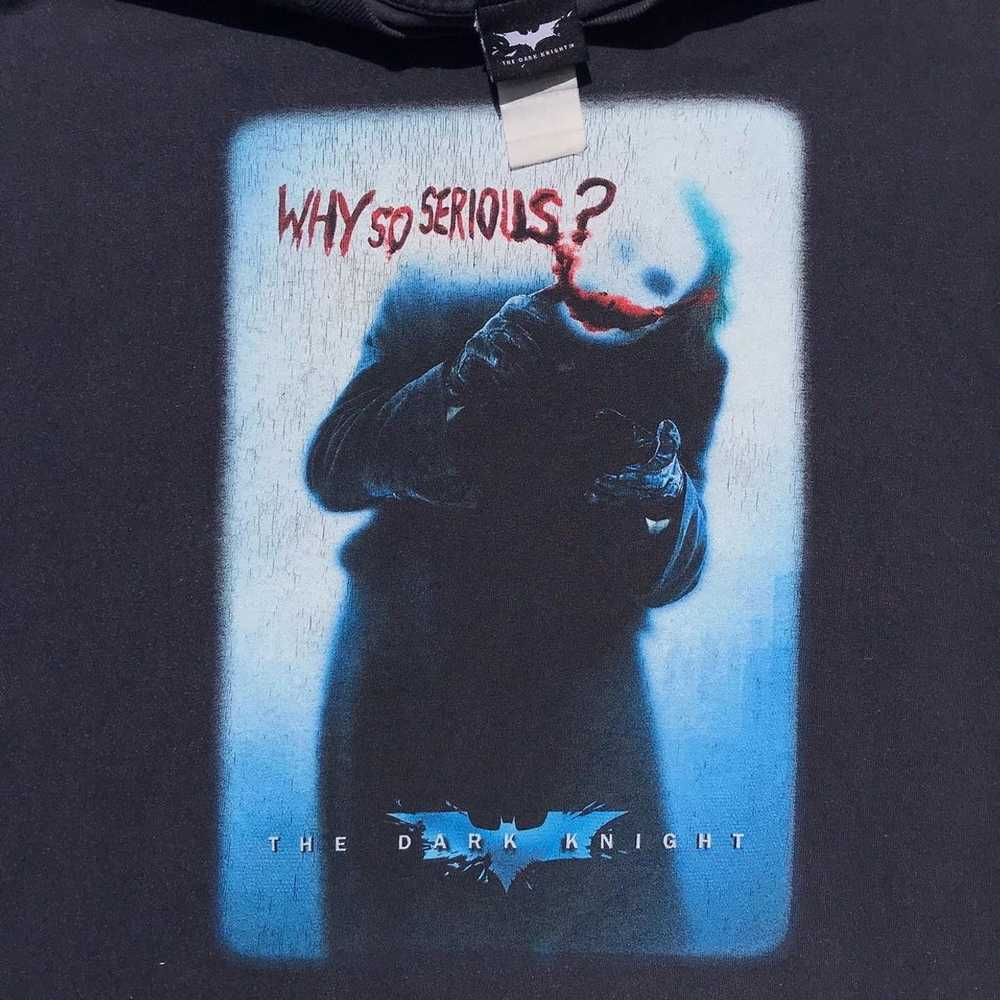 Movie × Vintage Why so Serious? The Dark Knight T… - image 3