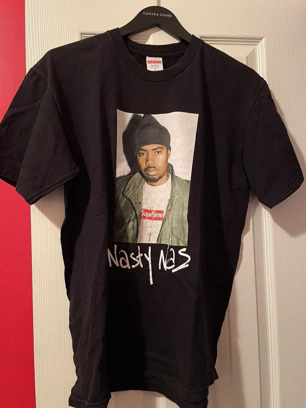 Band Tees × Hype × Supreme Nas Supreme Tee Medium - image 1