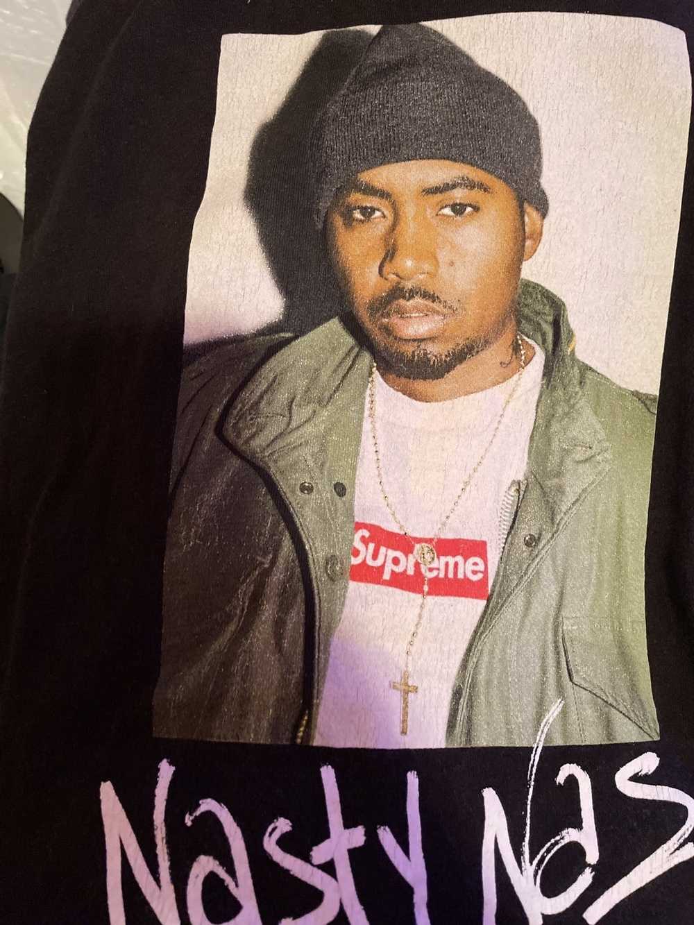 Band Tees × Hype × Supreme Nas Supreme Tee Medium - image 6