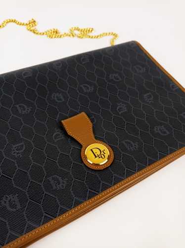 Dior Honeycomb Coated Canvas Monogram Toiletry Pouch - Consigned