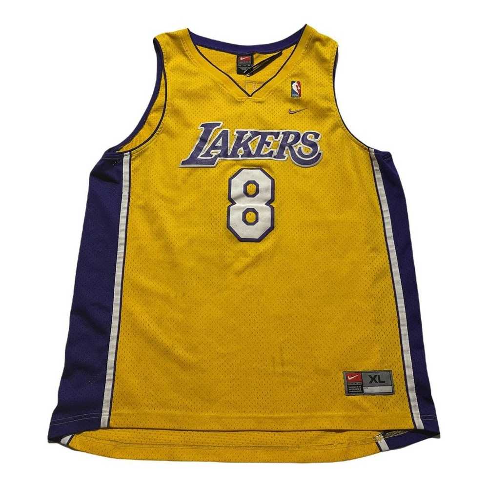 Authentic Reebok Kobe Bryant NBA LA Lakers #8 Basketball Jersey 2XL Purple  RARE