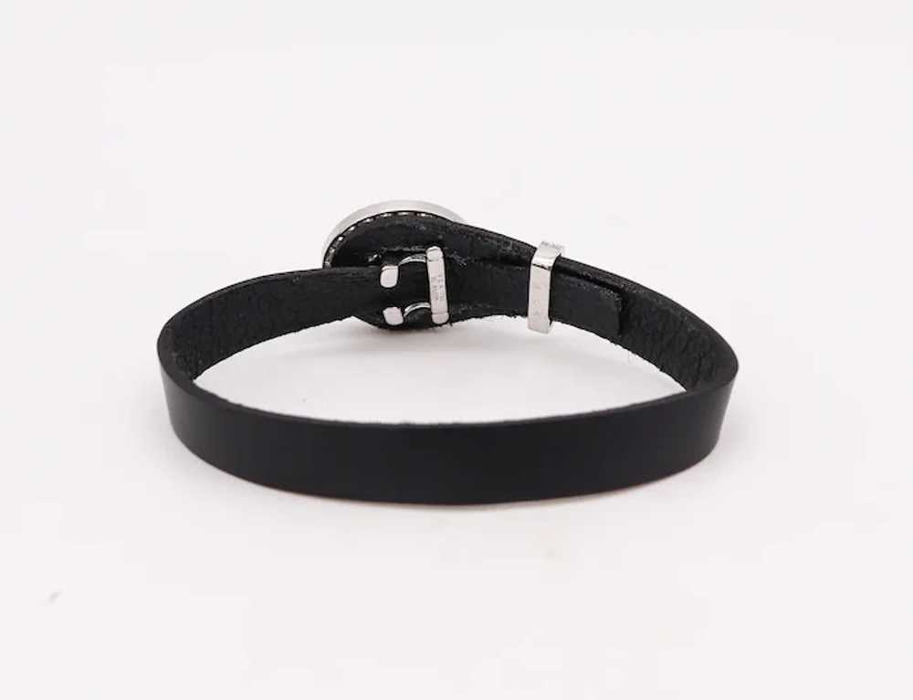 Van Cleef & Arpels Boutonniere Leather Bracelet I… - image 3