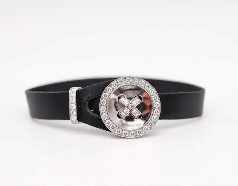 Van Cleef & Arpels Boutonniere Leather Bracelet I… - image 4