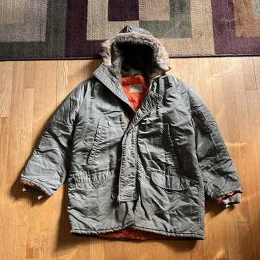 N-3B made in USA 80s　vintage Vintage 80s N-3B Extreme Cold Weather Parka XXS Military NOS