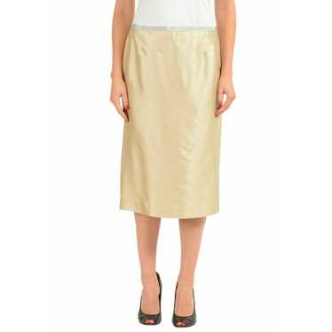 Gianfranco Ferré Silk mid-length skirt