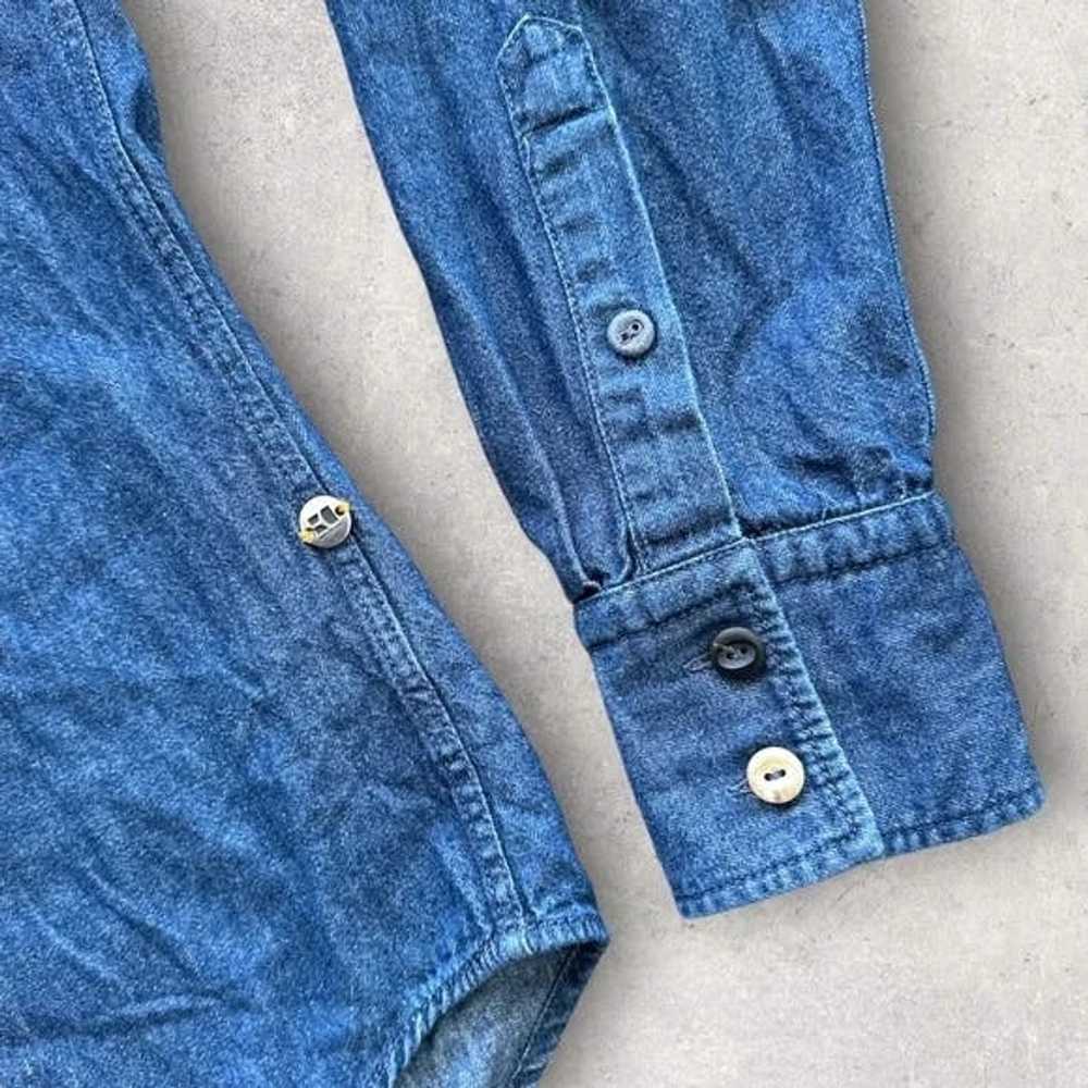 Hugo Boss Rare Erodeo Western Denim Long Sleeves … - image 7