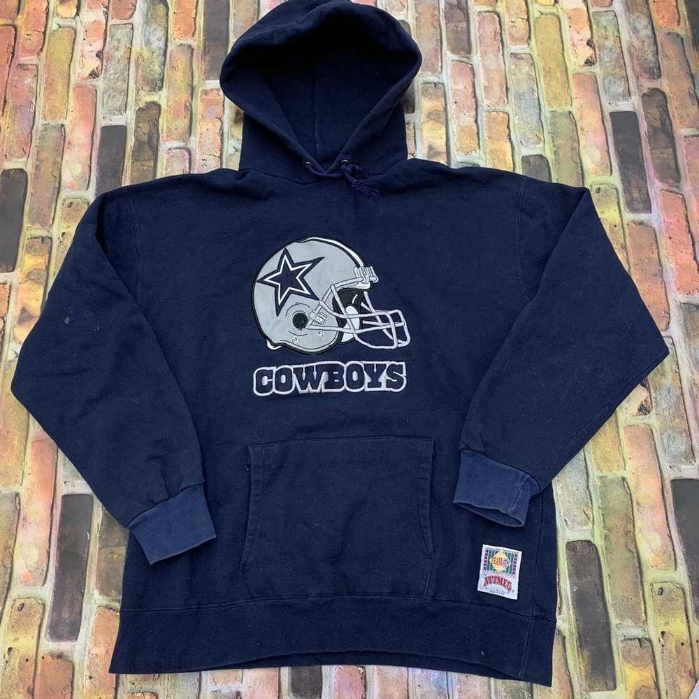 Vintage 1994 Dallas Cowboys NFL Nutmeg Sweatshirt Size Medium Paint Sp –  Thrift Sh!t Vintage