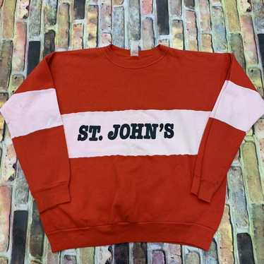 Collegiate × Vintage Vintage St. John’s Redmen sw… - image 1