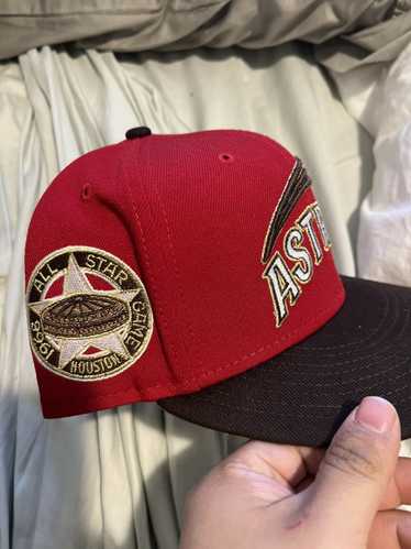 Vintage Houston Astros New Era Fitted Hat 7 1/2 – Mass Vintage