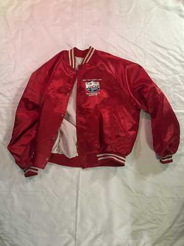 Auburn Sportswear Vintage Lucas oil varsity jacket